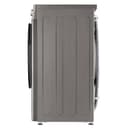 منظر خلفي للغسالة يظهر وصلات المياه